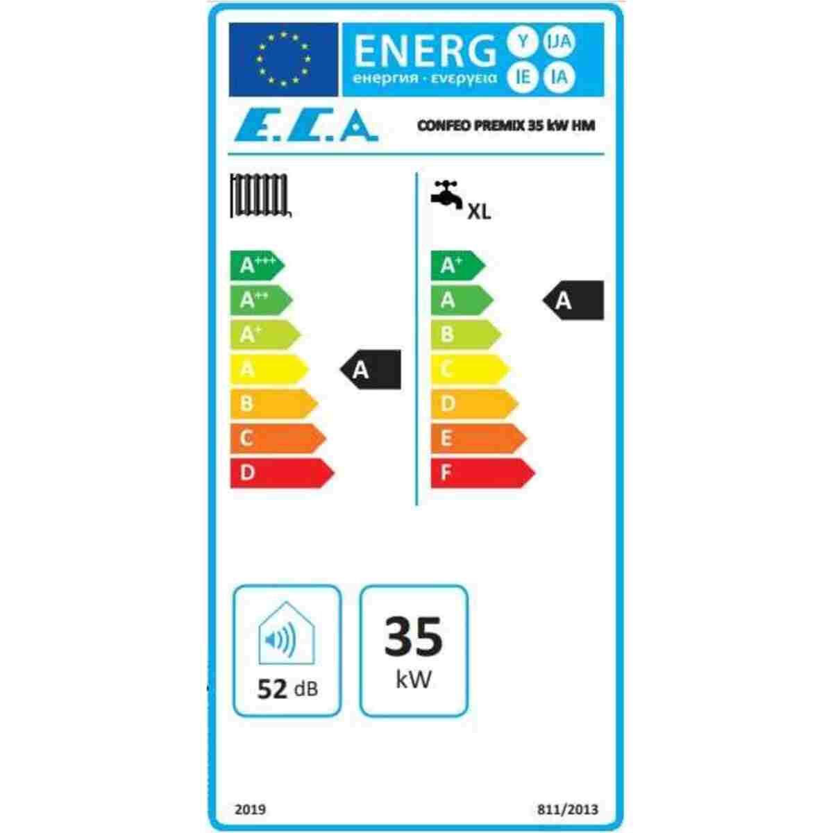 Eca Confeo Premix 35/35 Kw (30.000 Kcal) Tam Yoğuşmalı Kombi - Görsel 3