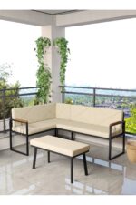 Mygusi Src Balkon, Bahçe, Cafe, Köşe Takımı - Görsel 8