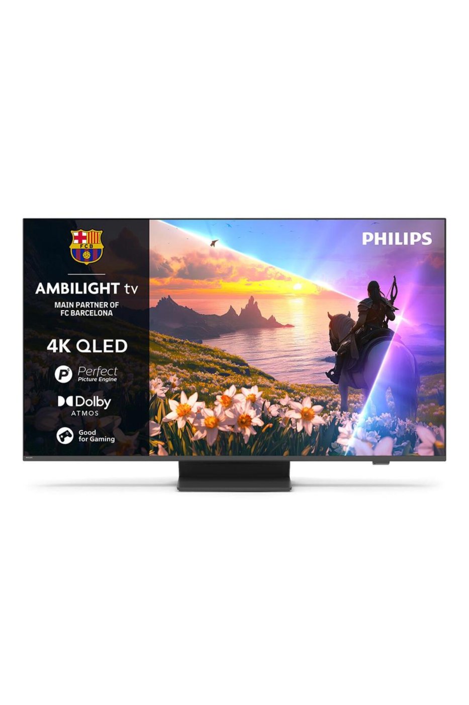 Philips Ambilight TV 65PUS8600/12 4K UHD QLED 164cm 65" Smart TV Dolby Atmos Titan OS