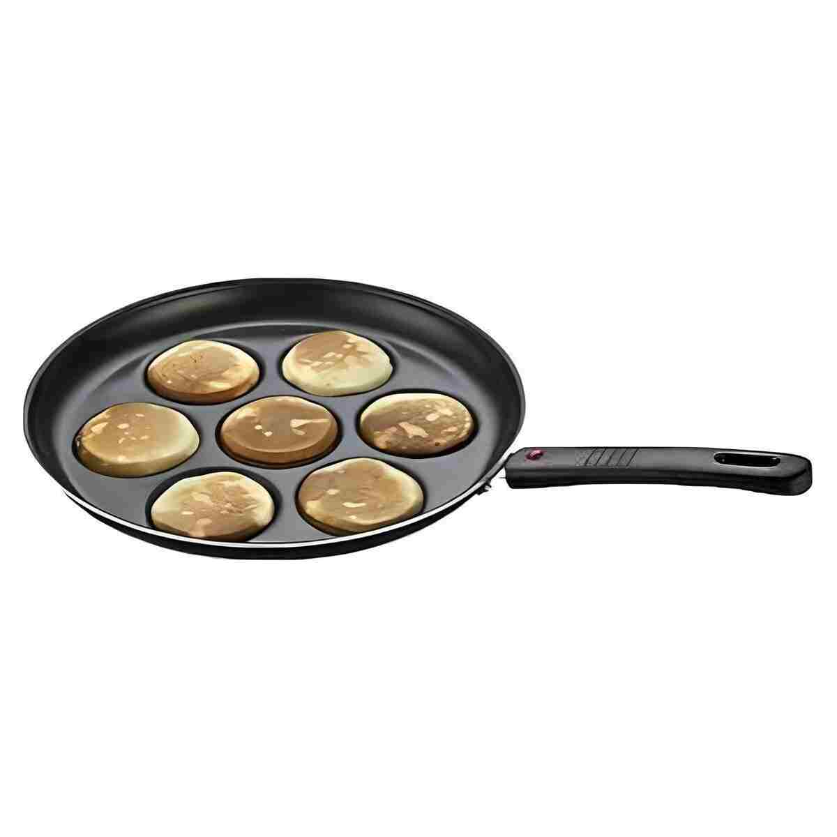 papilla Tak Çıkar Saplı Bravo Pancake Tava - 7 Gözlü Pankek Tavası - Görsel 7