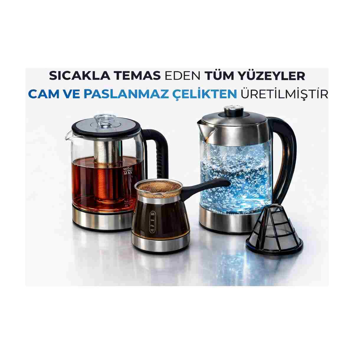 TEA OR COFFEE Su Sebili Çay Kahve Makinesi - Görsel 3