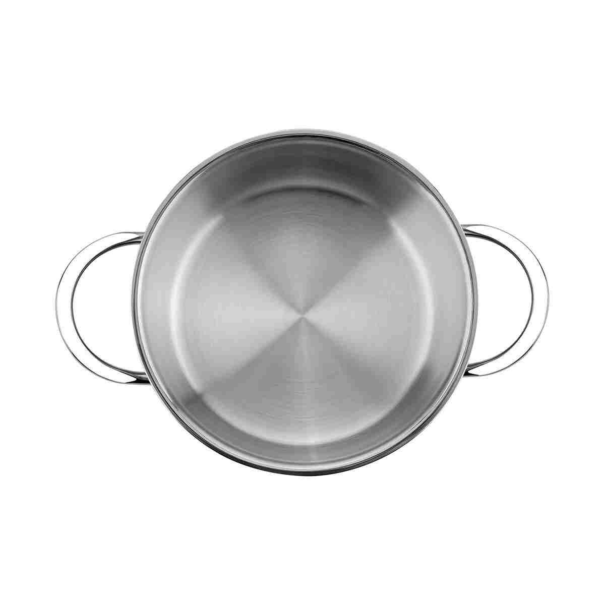 Nehir Silver 6 Parça Paslanmaz Çelik Mini Tencere Seti (12-14-16 cm) - Görsel 5
