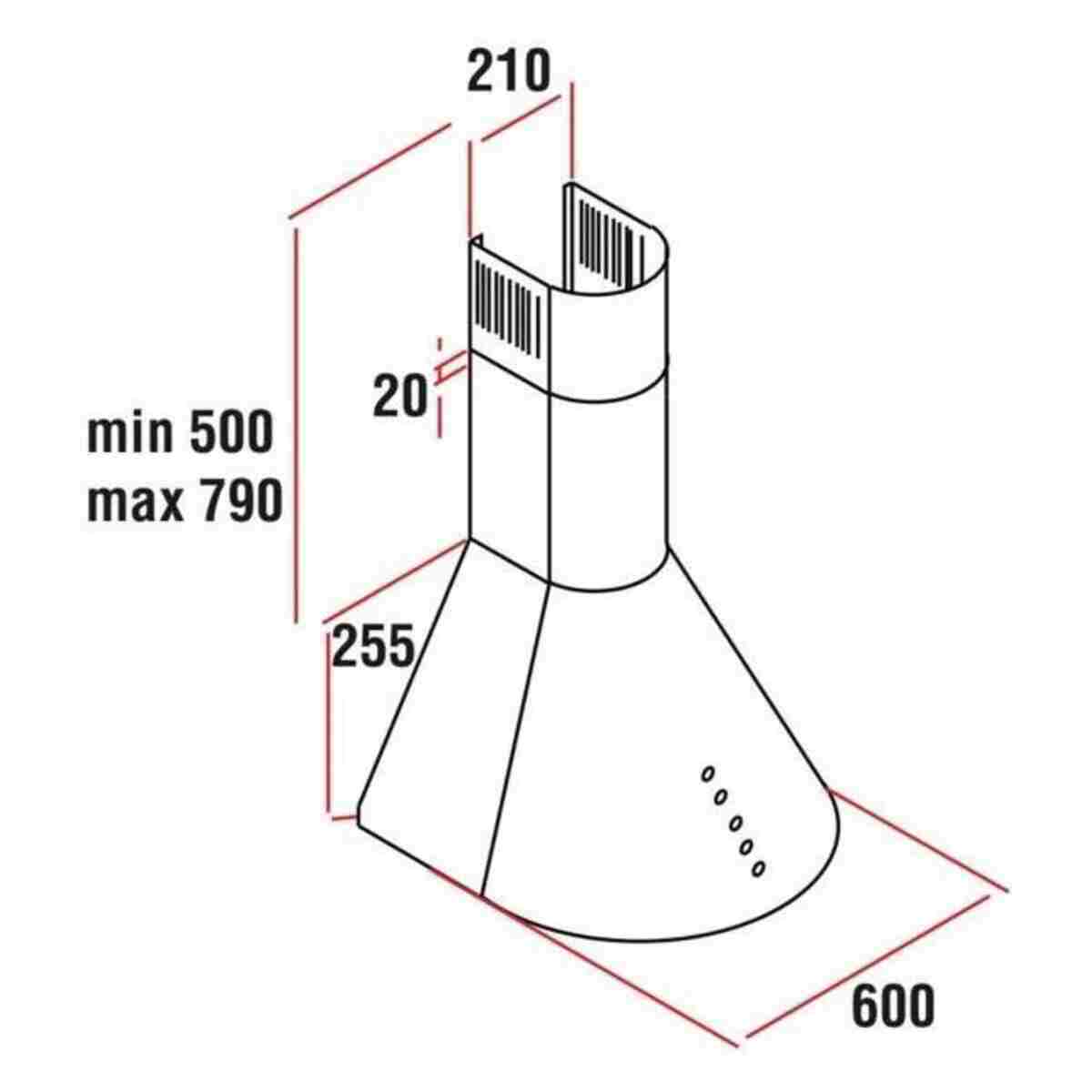 Alveus SCHLOSSER OVALADO RUSTİK SİYAH 60 CM DAVLUMBAZ - Görsel 4