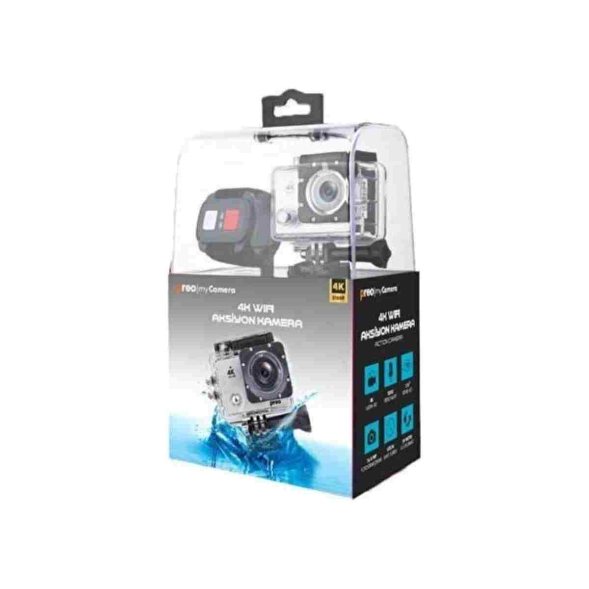 Preo My Camera Pmc-08 4k Wi-fi Aksiyon Kamera - Görsel 4