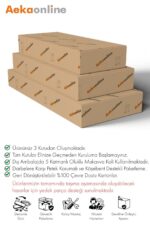 AEKA AE-1054 ARENA ANTRASİT GRİ GARDIROP 4 KAPAKLI 2 ASKILIKLI, 6 RAFLI DOLAP - Görsel 7