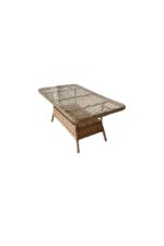 MONALİN HOME GARDEN Monalin Mobilya Miami 5 Kişilik(3-1-1-MASA) Rattan Örgü Bahçe Mobilyası - Görsel 5