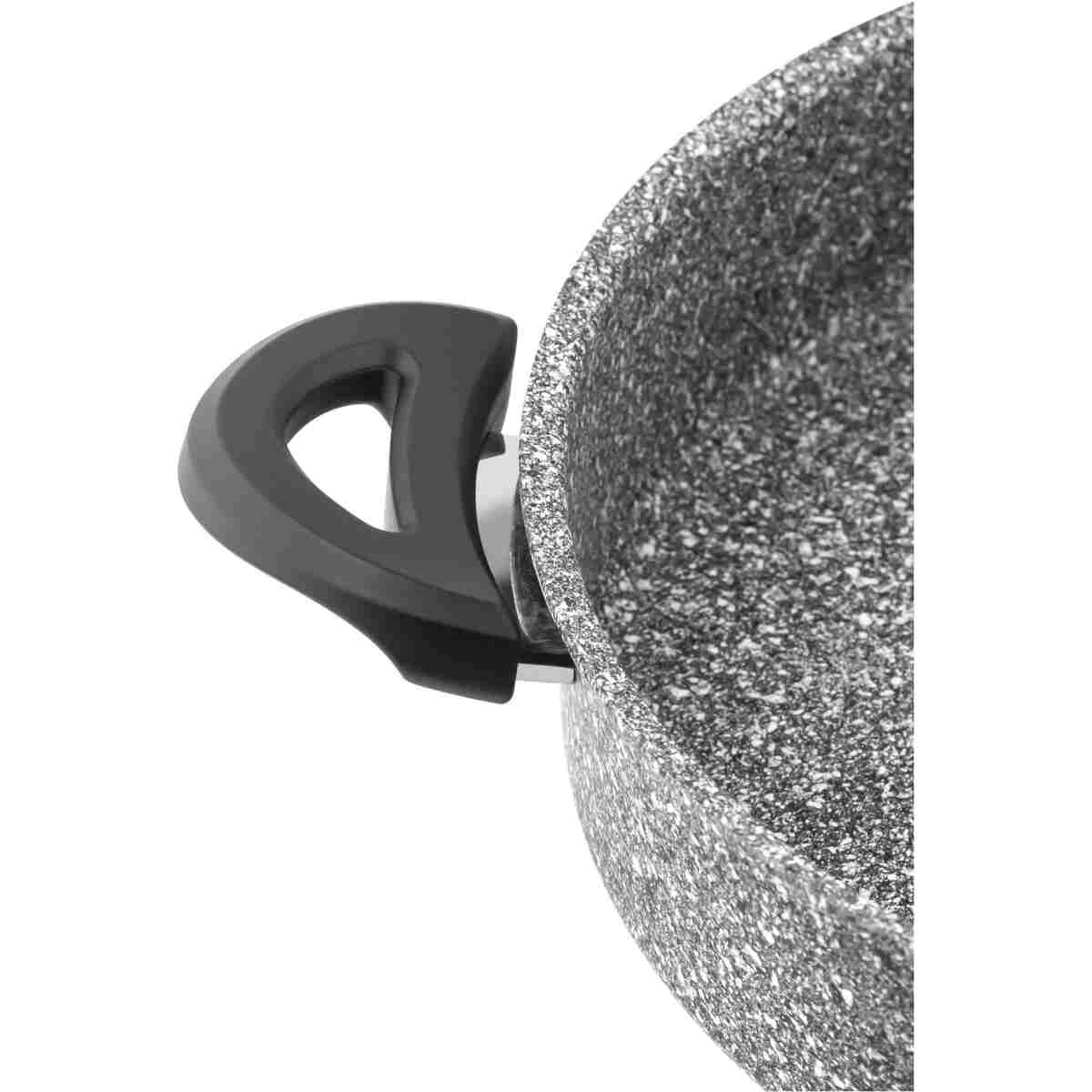 Taç Ultra Granit Basık Tencere 32cm - Görsel 5
