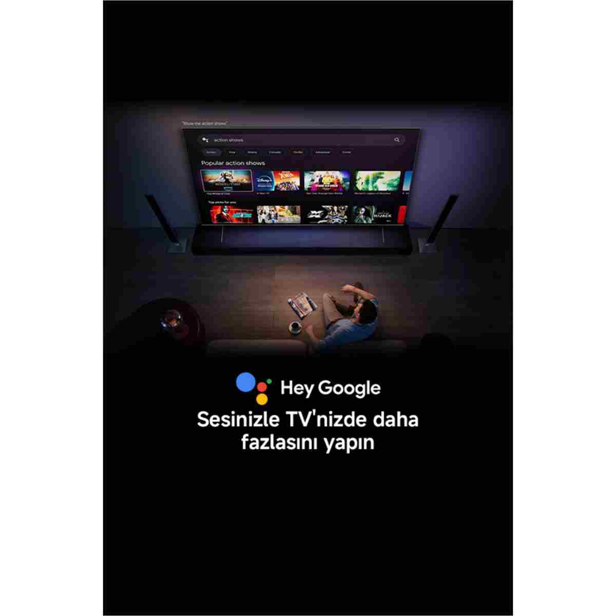 Xiaomi TV Max 85 2025 - 85" 215 4K Ultra HD QLED 144 Hz AirPlay Destekli Uydu Alıcılı Google Smart TV - Görsel 15