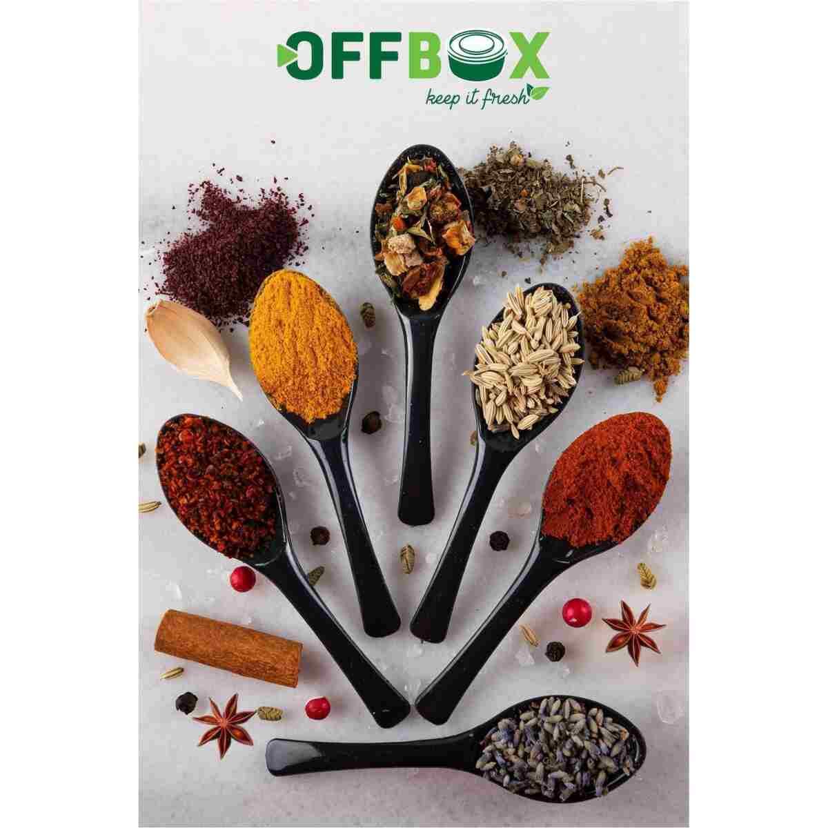 OFFBOX 6 Adet Baharat Kaşığı Kahvaltılık Baharatlık Kaşığı Kaşık Seti BK-06 - Görsel 4