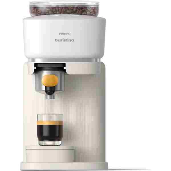 Philips Baristina Serisi Espresso Makinesi, 16 Bar Basınç, Kompakt, Beyaz, BAR300/03