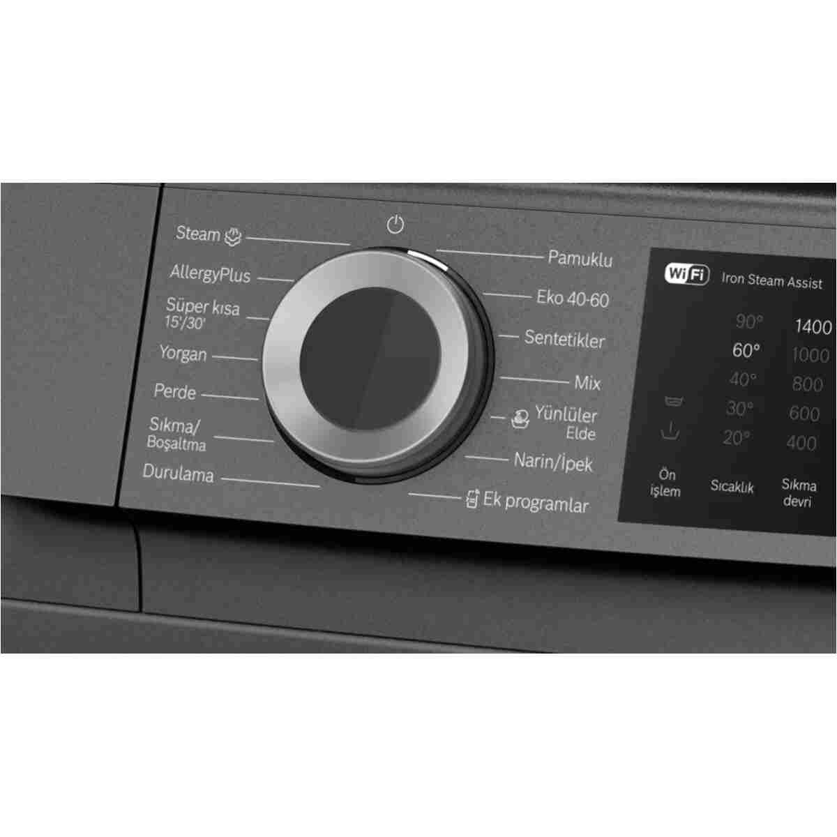 Bosch WGK264ZRTR A Enerji Sınıfı 11 Kg 1400 Devir Çamaşır Makinesi - Görsel 4
