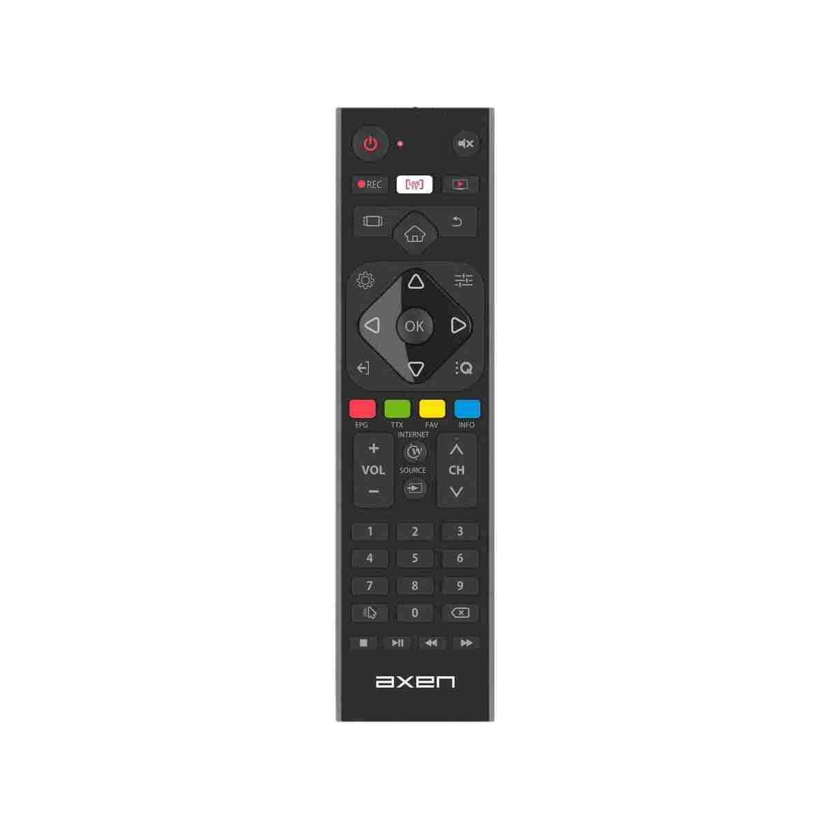 Axen AX50QFPRL-A14S 50" 126 Ekran Uydu Alıcılı Full HD Android Smart QLED TV - Siyah - Görsel 5