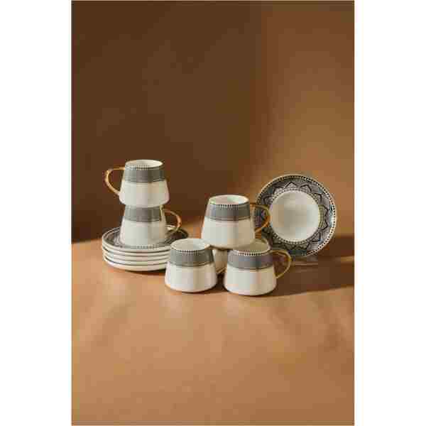 Karaca Globe 6 Kişilik Kahve Fincanı Takımı 80 ml