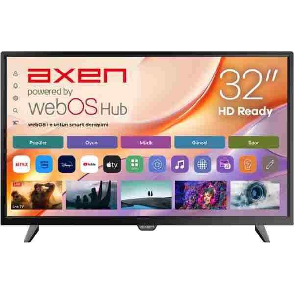Axen 32'' AX32DAL540 82 Ekran Webos 2.0 TV