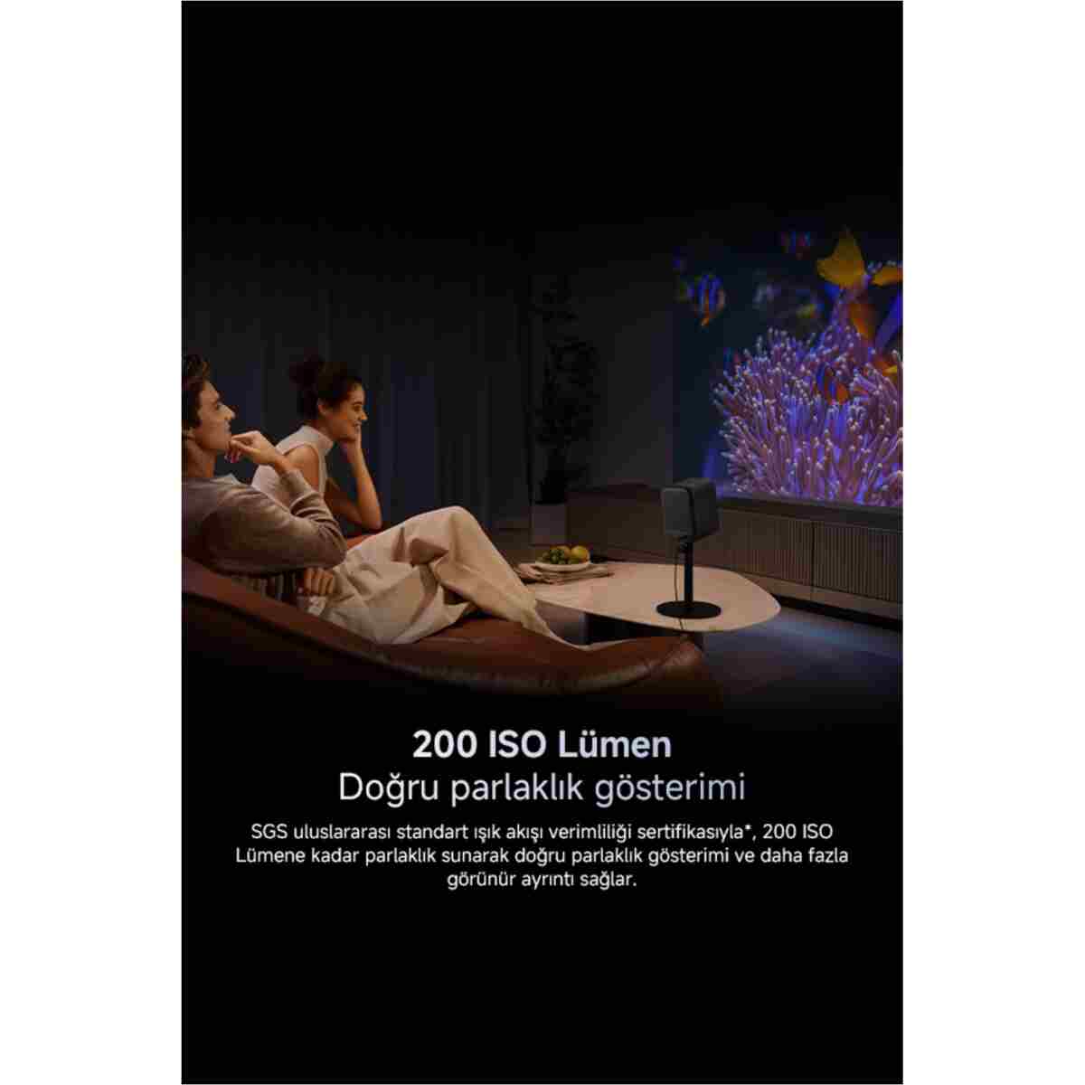 Xiaomi Smart Projector L1 Projeksiyon - Görsel 19