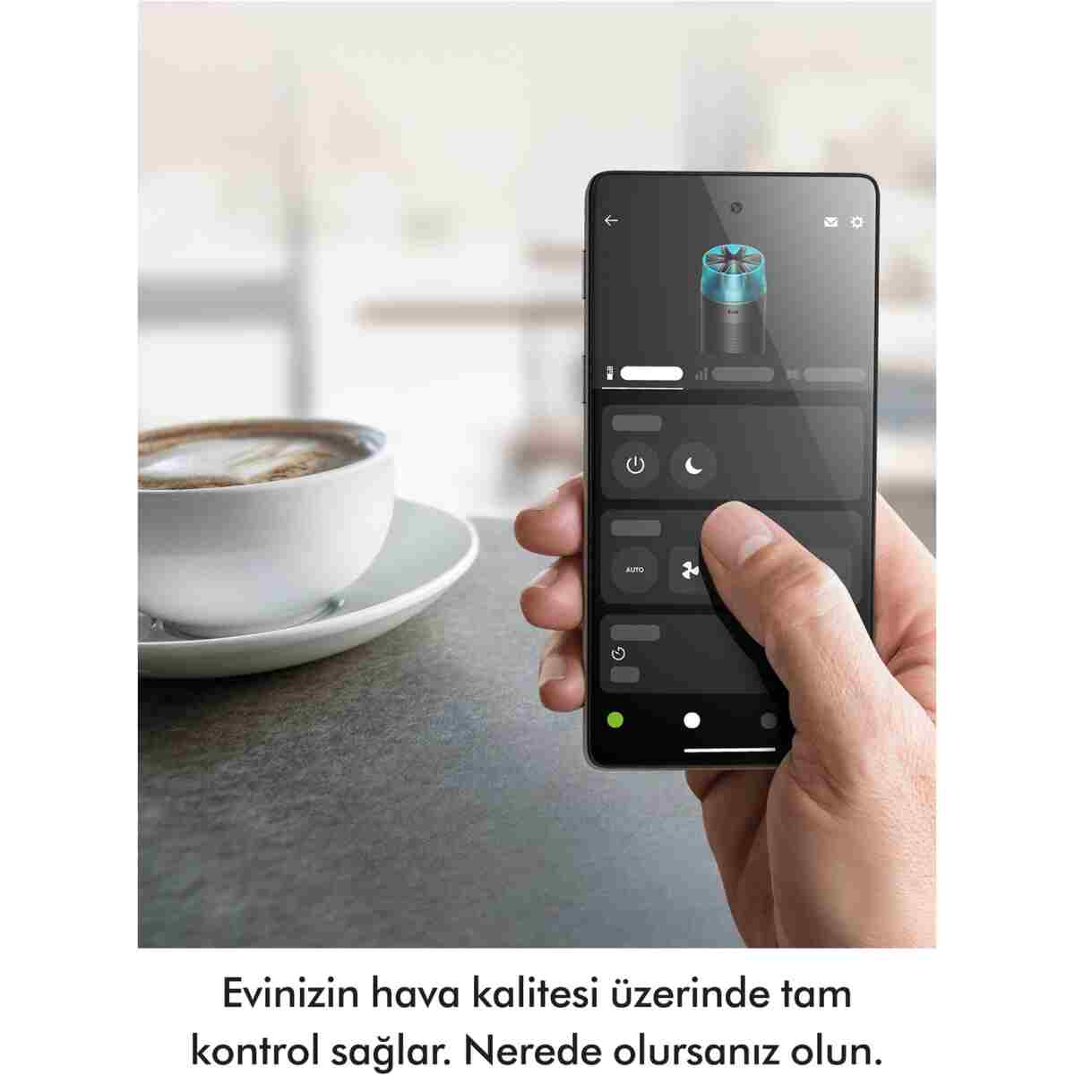 DYSON HushJet™ Kompakt Hava Temizleyici, 100 m2’ye Kadar Etkili, Fısıltı Kadar Sessiz, Elektrostatik ve Aktif Karbon Filtre (Siyah/Turkuaz) - Görsel 15