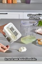 Comprox 2 Adet 2200ml Yoğurt Süzme Aparatı Evde Süzme Aparatı Peynir Yapmak Artık Kolay - Görsel 10