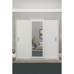 Metalia Beyaz Sürgülü Dolap Gm0643
