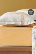 Puffy Leora Çift Kişilik Triola Set - Somon - Görsel 3