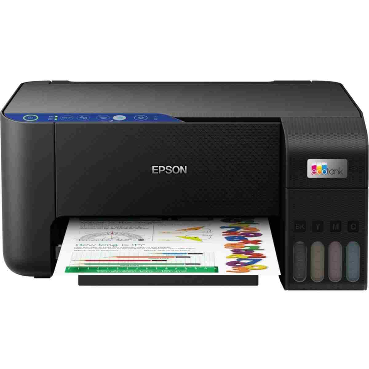 EPSON Çok Fonksiyonlu Renkli Tanklı Wi-Fi Yazıcı USB Bağlantı Destekli Baskı Tarama Kopyalama Özellikli Enerji Tasarruflu Heat-Free Teknolojili Yazıcı - Görsel 7