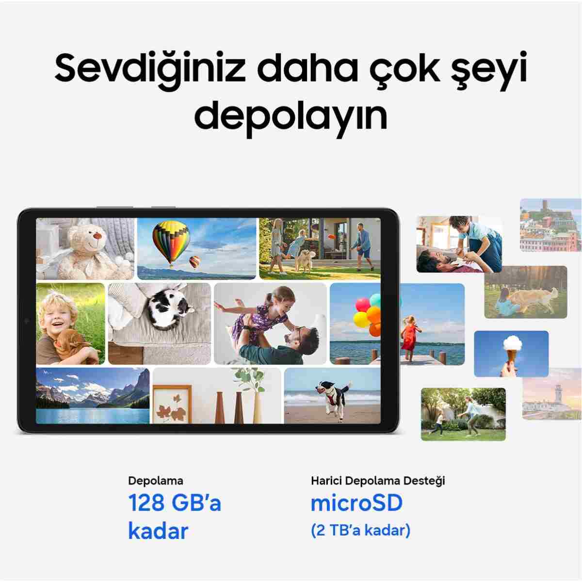 Samsung Galaxy Tab A11 4GB 64GB Gümüş Tablet - Görsel 4