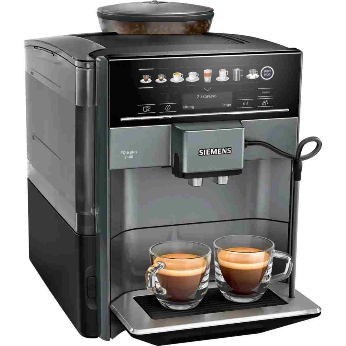 Siemens TE651209RW Tam Otomatik Kahve Makinesi EQ6 plus s100 Elmas titanyum metalik - Görsel 3