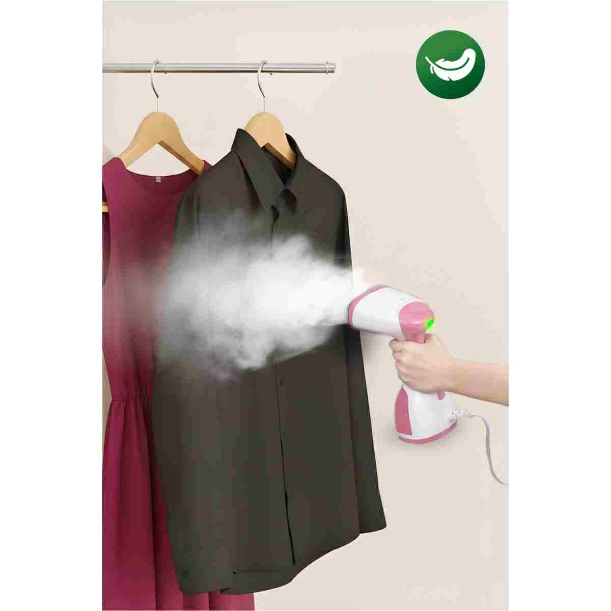 Kiwi Ksı 6450 Portatif Buharlı Kırışık Giderici Dikey Ütü 1200w - Pembe - Görsel 2