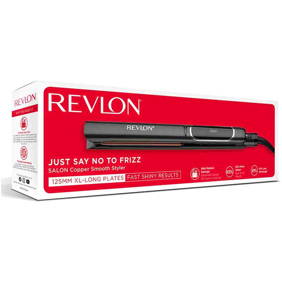 Revlon Seramik Kaplama Bakır Plakalı Saç Düzleştirici RVST2175E2 - Görsel 5
