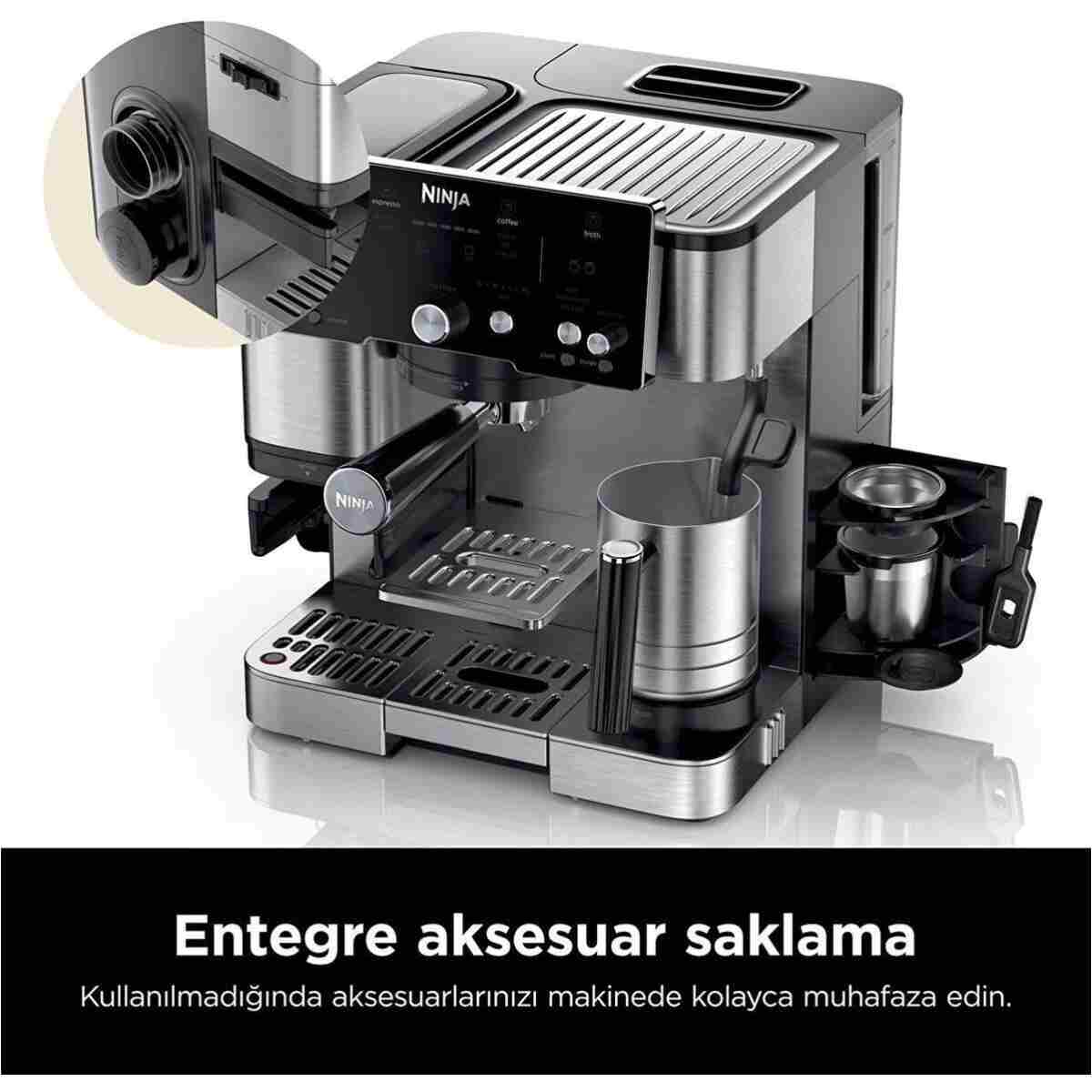 Shark Ninja Luxe Cafe Essential Espresso Makinesi - Görsel 4