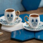 Karaca İznik 2 Kişilik Kahve Fincanı Takımı 80 ml