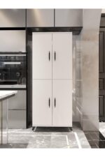 ESMOPA MOBİLYA Çok Amaçlı Dolap, Kiler dolabı, Fırın dolabı, Mikro dalga dolap, Banyo dolap, Ayakkabılık, Balkon Do - Görsel 2