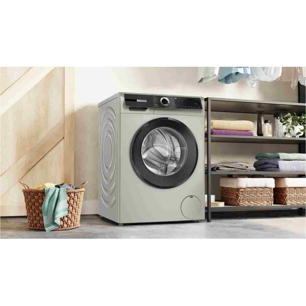 Bosch WGK252ZXTR 10 Kg 1200 Devir Serie 6 Gri Çamaşır Makinesi - Görsel 4