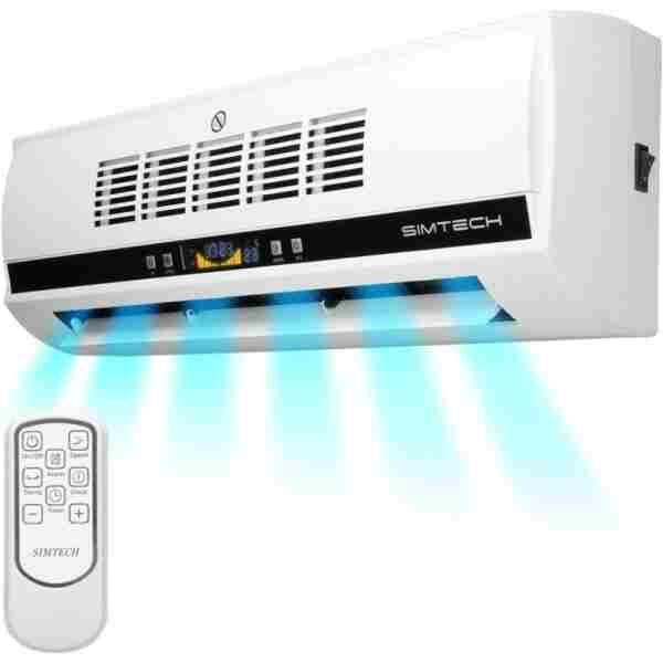 Simtech KM-1718 Duvar Tipi Vantilatör Beyaz