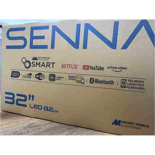 SENNA 32'' Inç 82 Ekran 32sn6000h Hd Androıd Smart Led Tv G Enerji