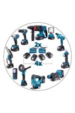 Dawreek ONBİRLİ SET Ş.HİLTİ+Ş.SPRAL+S.SIKMA+MATKAP+Ş.TESTERE+Ş.MAKAS+Ş.Dekupaj+Lazer Metre+OtoYıkama+Taşlama - Görsel 14