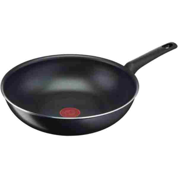 TEFAL Titanyum 1X SimpleCook 28 Cm Difüzyon Tabanlı Wok Tava - 2100118533
