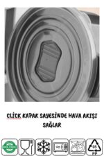 Nandy Home Mikrodalga Ve Difrizde Kullanılabilen Saklama Kabı Seti Yuvarlak 24'lü Mürdüm - Görsel 2