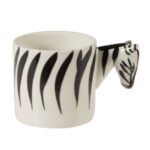 Mudo Home ZEBRA WILD KAHVE FİNCANI