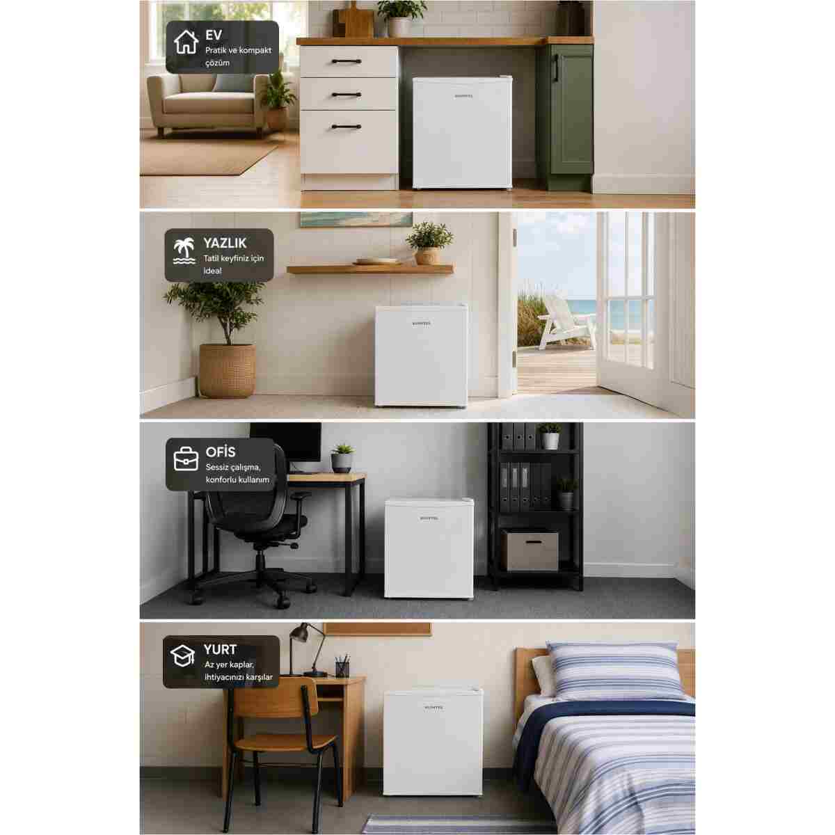 KUMTEL HMB-50 43 L Mini Buzdolabı (Minibar) - Görsel 6