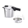 Vitaquick® Premium 10 Litre Düdüklü Tencere + Buhar Aparatı (Fissler Türkiye Garantili)