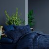 Elart Velvet Comfort Set Uyku Seti Çift Kişilik Kadife 3 Parça (230x220 cm)i Lacivert