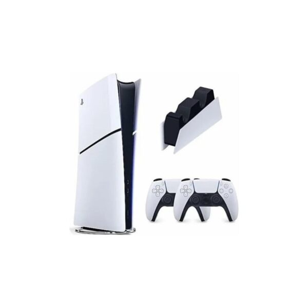 Sony Playstation 5 Slim Digital 1TB + 2. Kol Dualsense + şarj istasyonu (İthalatçı Garantili)