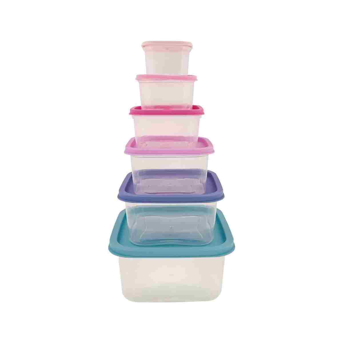 Karaca Dora Purple 6 Parça Saklama Kabı - Görsel 4