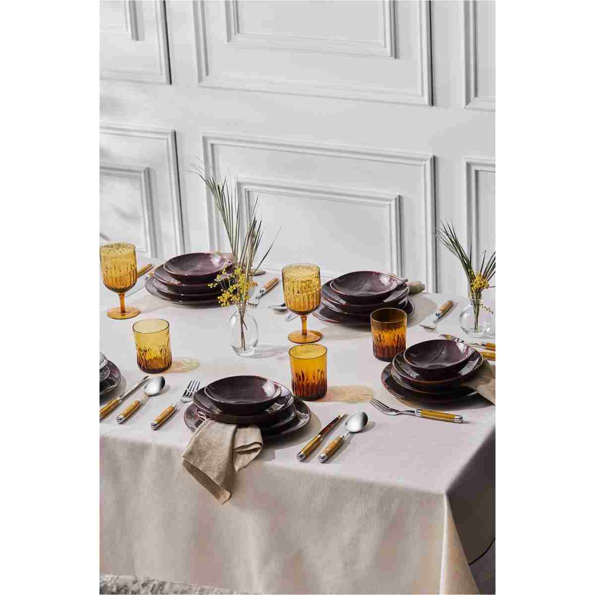 Karaca Earth Collection Tully 24 Parça 6 Kişilik Yemek Takımı - Görsel 4