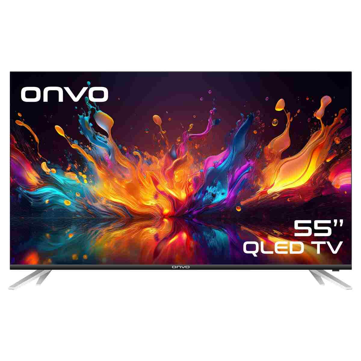 ONVO 55OVF9001UQ 55’’ 140 Ekran Uydu Alıcılı 4K Ultra HD QLED Google Smart TV - Görsel 2