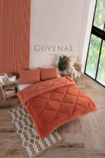 Güvenal Elite Wellsoft Çift Kişilik Çift Taraflı Yastık Kılıflı Lüx Yorgan Seti | Yorgan | Uyku Seti | Çeyiz - Görsel 2