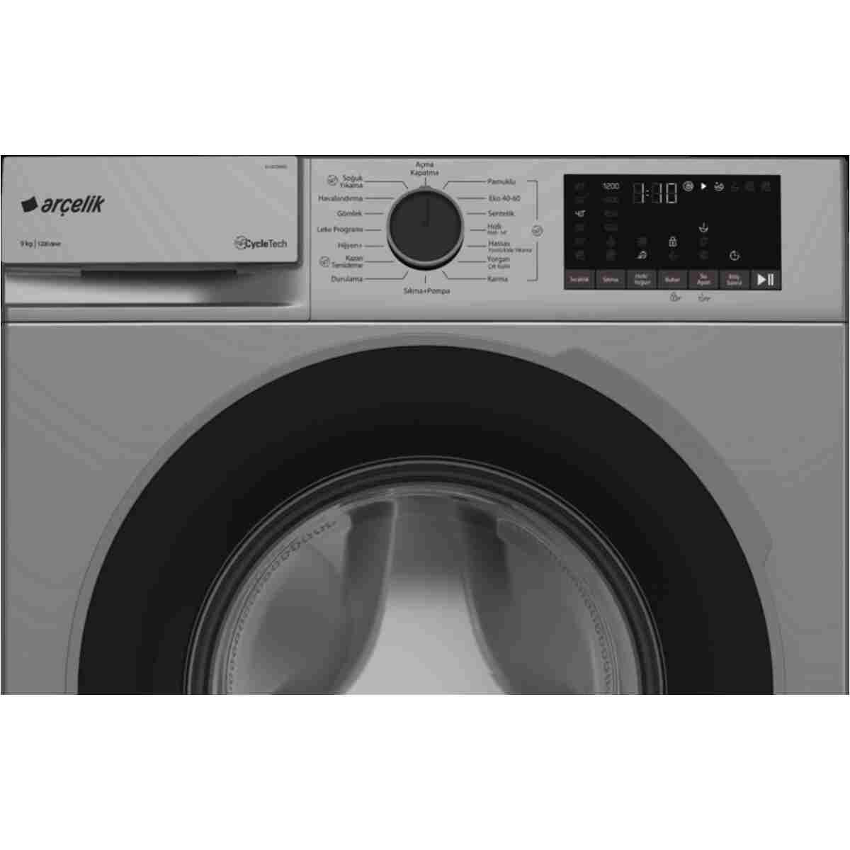 Arçelik 9120 DMXS Çamaşır Makinesi - Görsel 6