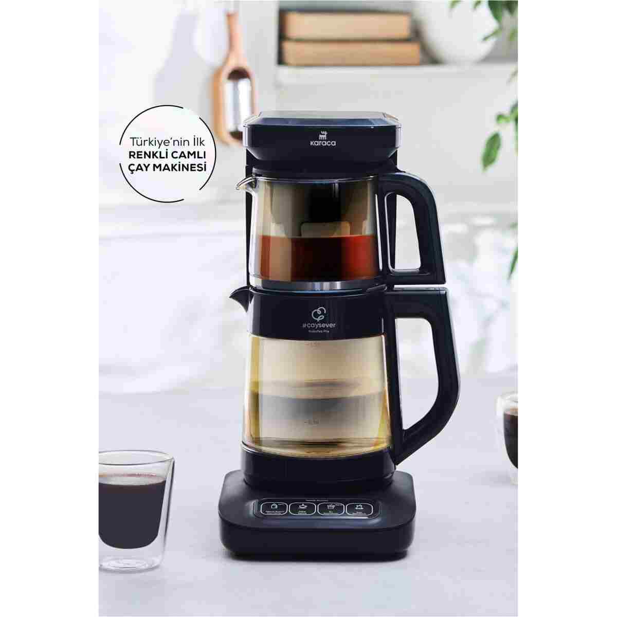 Karaca Robotea Pro 4 in 1 Konuşan Cam Çay Makinesi Starlight - Görsel 9