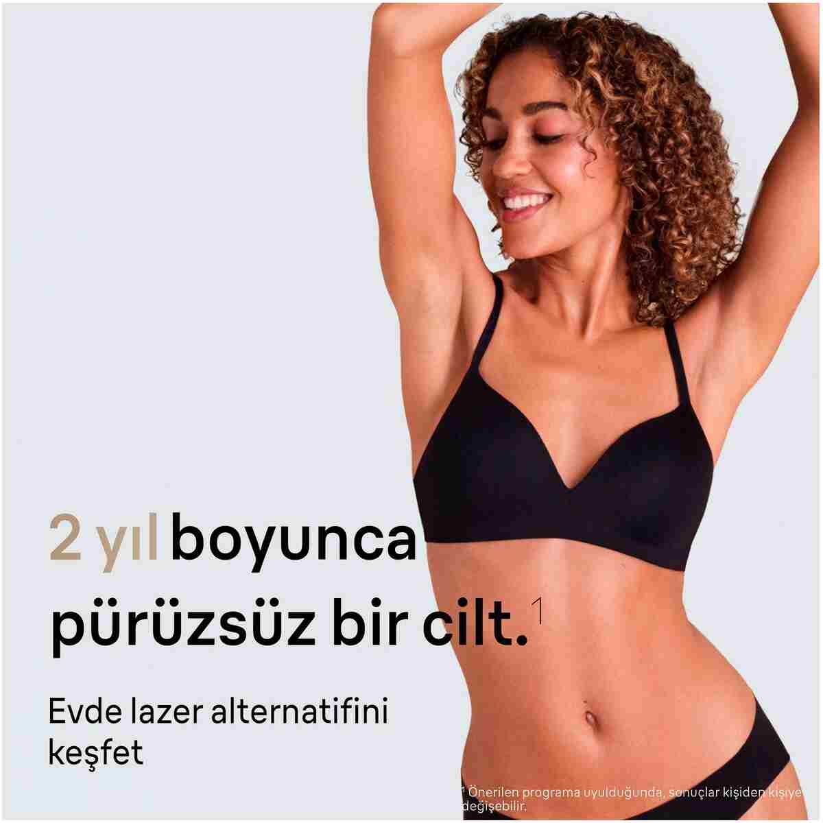 Braun IPL Silk·expert Pro 5, Evde Lazerle Tüy Alma, Mini Yüz Tüy Alma Cihazı, 2 Başlık, PL5146 - Görsel 2