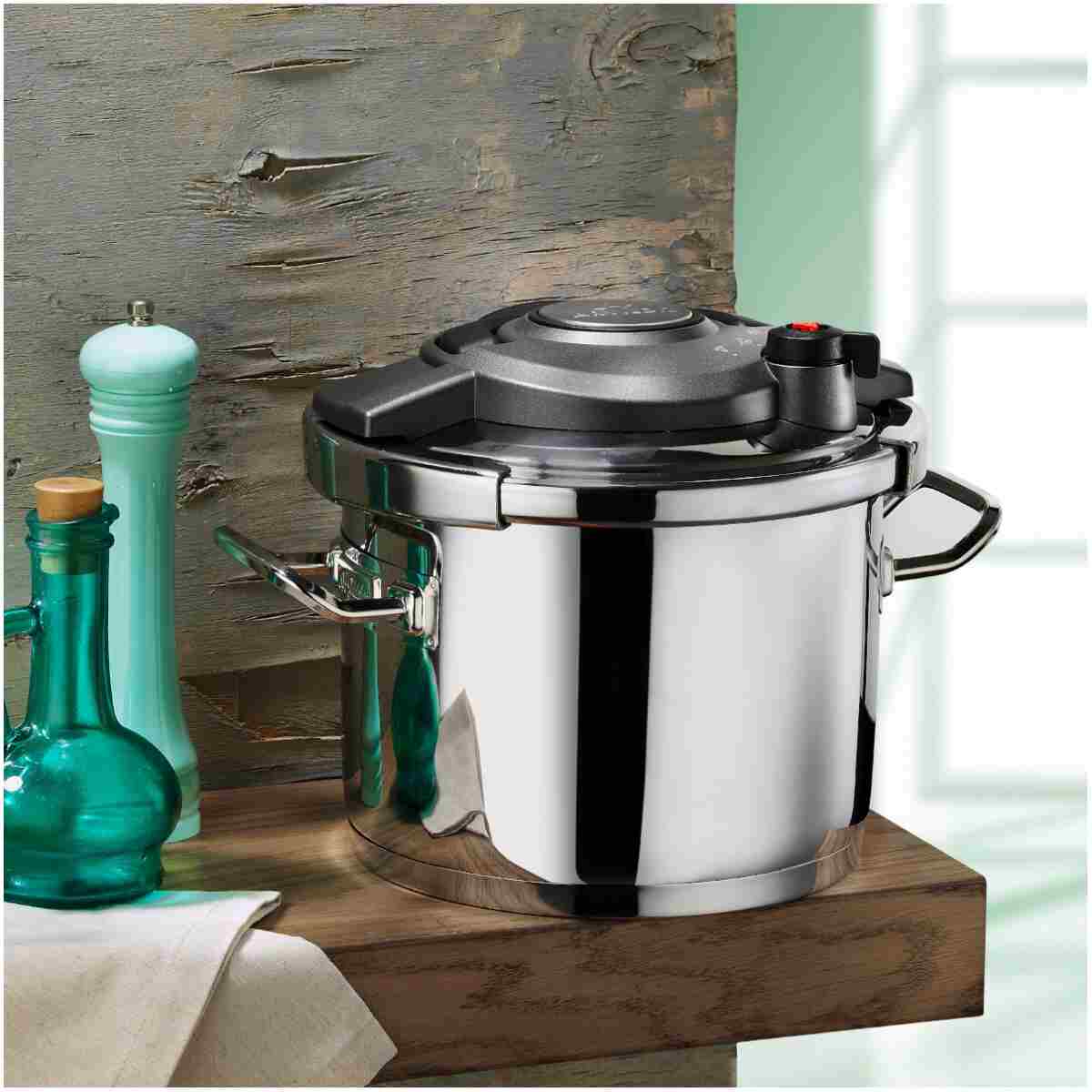 Aryıldız Touch & Cook Kanka Düdüklü Tencere Seti 6 4 Litre - Görsel 8